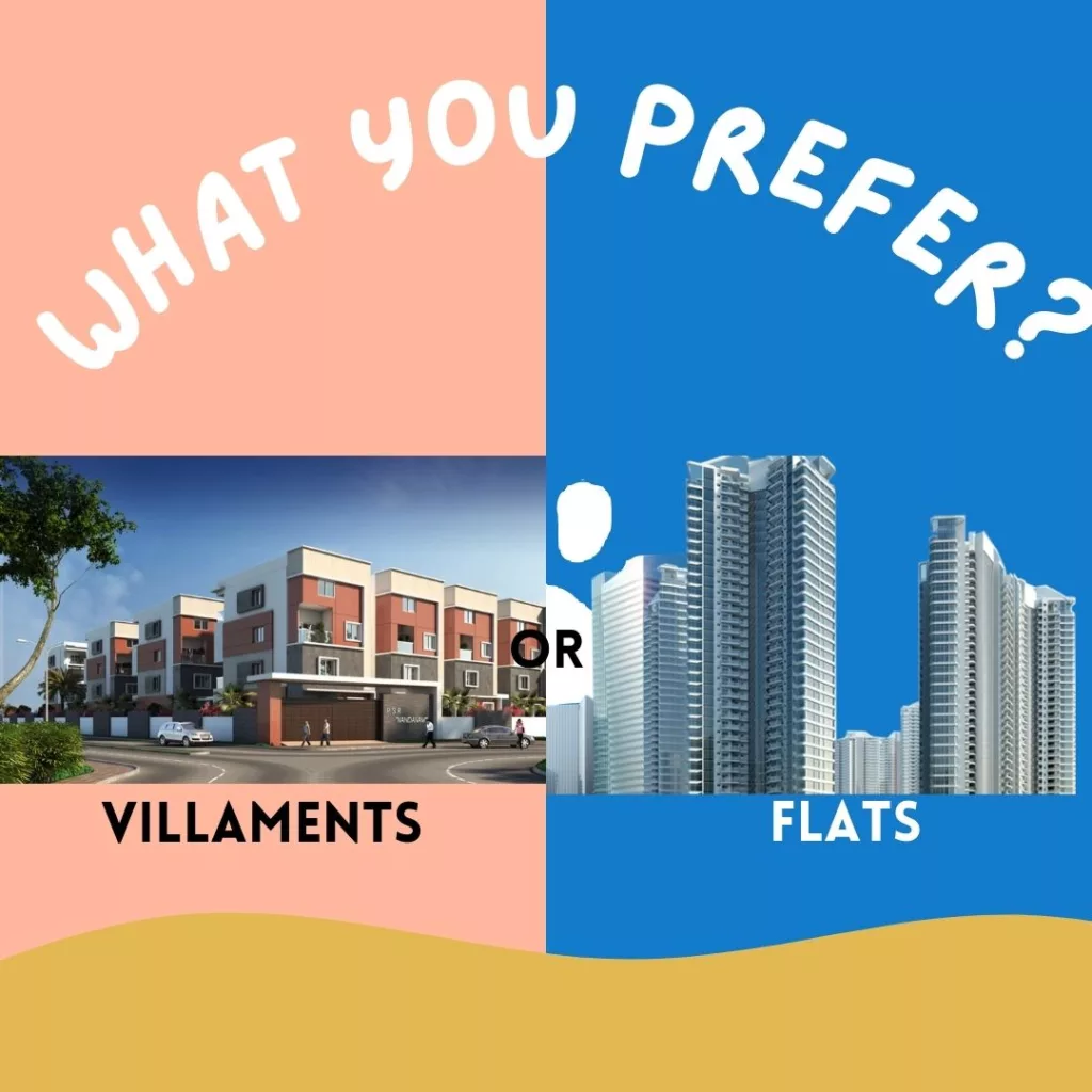 villa vs flats